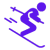 Ski Race Symbol