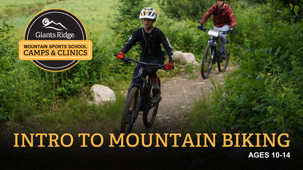 Intro to mountain biking camp