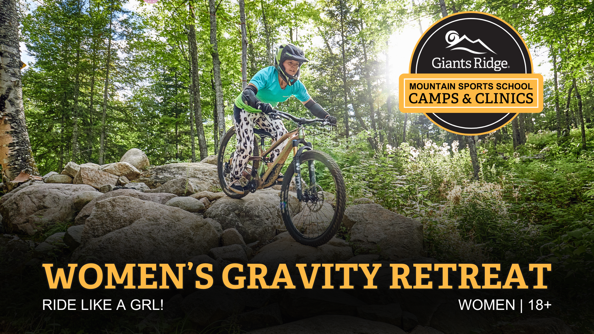Womens gravity retreat