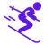 Ski Race Symbol